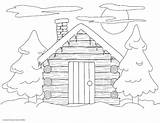 Cabin In The Woods Coloring Pages sketch template
