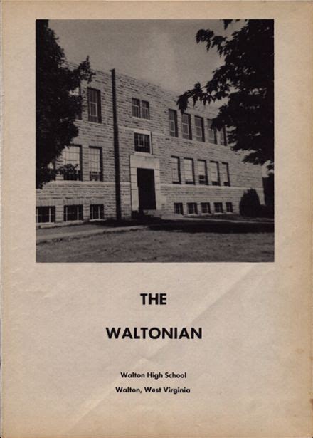 Explore 1953 Walton High School Yearbook, Walton WV - Classmates