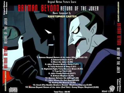 Batman Beyond- Return of the Joker (main title) soundtrack - YouTube