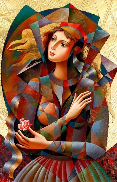 Oleg Zhivetin | Abstract art painting, Cubist art, Art painting