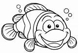 Clownfish Coloring Pages Printable For Free Download sketch template