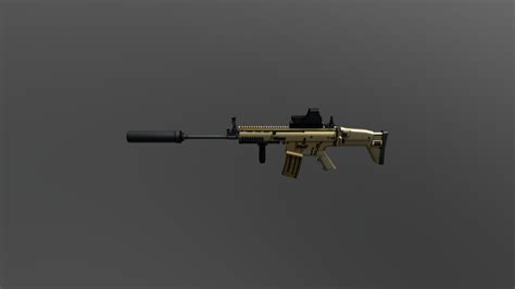 FN SCAR L By Bandit - Download Free 3D model by MorgenKell [1c98974] - Sketchfab