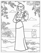 24 Mulan Coloring Pages Free PDF Printables sketch template