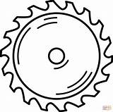 Disegno Della Lama Sega Circolare LS1110F Da Banco A sketch template