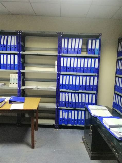 Powder Coated MS Office File Rack, Free Standing, 5 Shelves at Rs 3000 in New Delhi