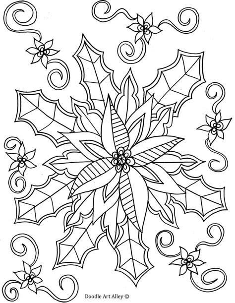 Winter Coloring pages - DOODLE ART ALLEY