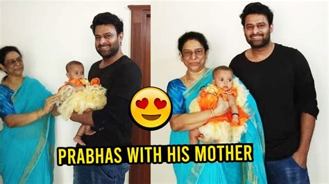 Prabhas With His Mother | Prabhas Mother Latest Video | Prabhas Family ...