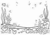 Algae Coloring Pages sketch template