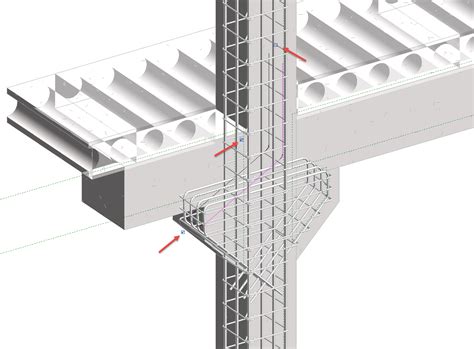 Precast Column with Corbels in Revit - BIM and Beam