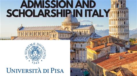 University of Pisa Admission and requirements - Study Free of Cost in Italy - YouTube