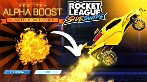 ALL GOLDEN ITEMS NOW AVAILABLE in Rocket League Sideswipe - YouTube