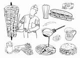 Kebap Vektorgrafiken Und Vektor Icons Zum Kostenlosen Download sketch template