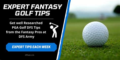 Expert Fantasy Golf Tips | DailySportsBuddy