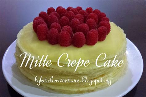 LY's Kitchen Ventures: Mille Crêpes Cake