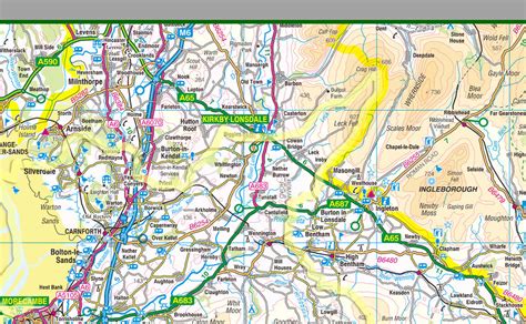 Lancashire County Map | I Love Maps