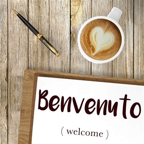 How to Say "Welcome" in Italian - Benvenuto / Benvenuta - Daily Italian Words