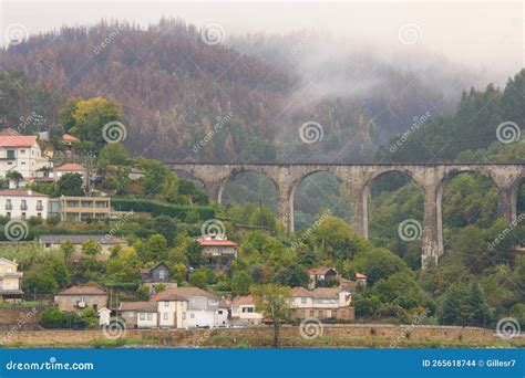 Bridge that Overlooks the Beautiful Douro River Stock Photo - Image of ...