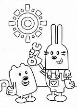 Happy Wubbzy Coloring Page  Free Printable Pages For Kids sketch template