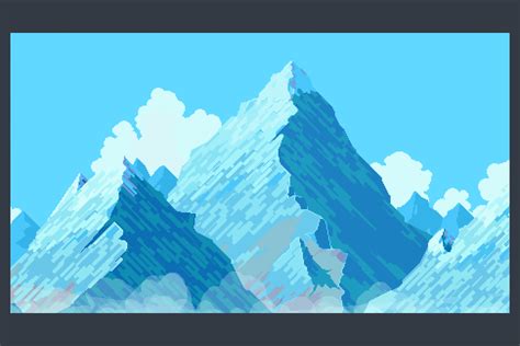 Free Mountain Backgrounds Pixel Art Download - CraftPix.net