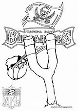 Tampa Bay Buccaneers Logo Coloring Page Pages sketch template