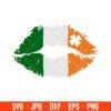 Kiss Lips Irish Flag Svg, St. Patrick’s Day Svg, Lucky Svg, Irish Svg, Clover Svg, Cricut ...