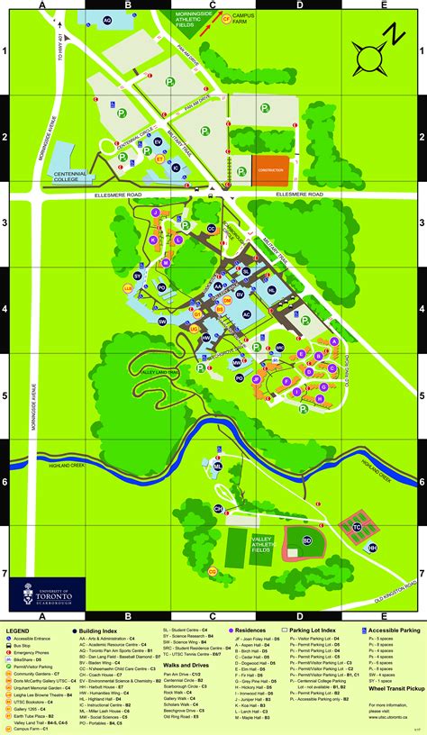 UTSC Campus Map