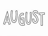 August For Children coloring Page  Download Print Or Color Online sketch template