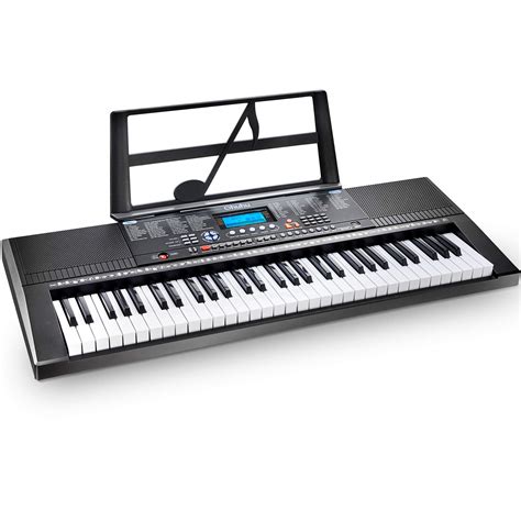 Buy Ohuhu Electric Keyboard Piano 61-Key, Musical Piano Keyboard with Headphone Jack, USB Port ...