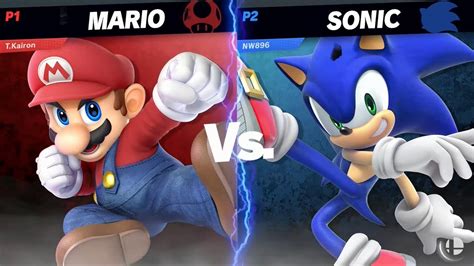 Mario VS Sonic | Super Smash Bros. Ultimate - YouTube