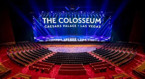 Colosseum at Caesars plans to stand and deliver with new design | Las ...