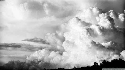 Black and White Clouds Wallpapers - Top Free Black and White Clouds Backgrounds - WallpaperAccess