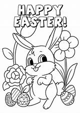 3 Free Printable Happy Easter Coloring Pages sketch template
