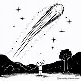 Comet Coloring Pages  Free & Printable sketch template