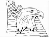 Get American Eagle Flag Coloring Pages Printable Page sketch template