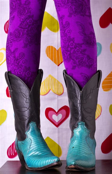 Can you tell I want some cute boots? Like the vibrant color combo ...