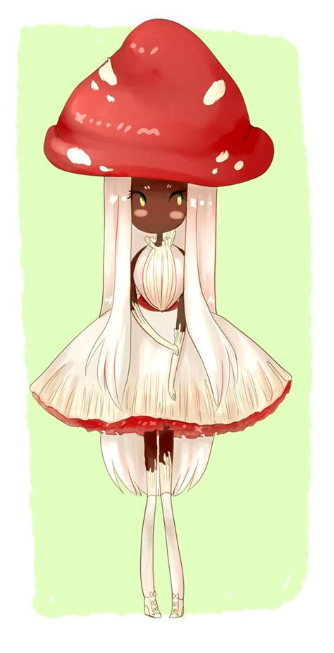 Mushroom Girl by AntiDale on DeviantArt