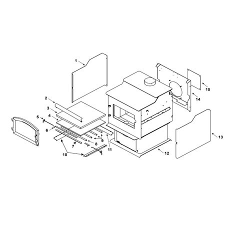 Quadra Fire ADVENTURE-III Wood Stove | Quadra-FireParts.com