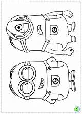 Despicable Me 2 Coloring Page  DinoKidsorg sketch template