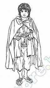 Frodo LOTR Coloring Page  Pattern Art Pages Lord Of The Rings sketch template
