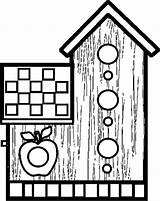 59 Best Birdhouse Coloring Pages For Kids  Updated 2018 sketch template