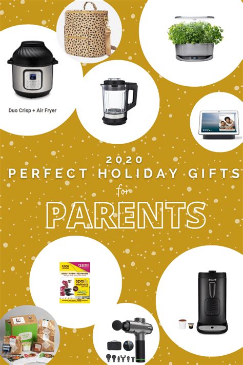 Perfect Holiday Gifts for Parents 2020 - Vannie's Home