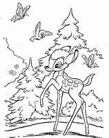 Printable Bambi Coloring Pages sketch template