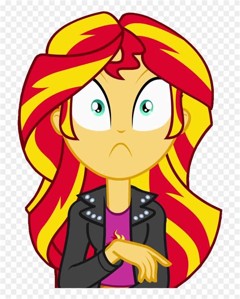 Sunset Shimmer Equestria Girl Shocked , Png Download Clipart (#4589542 ...