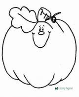 Pumpkin Coloring Pages sketch template