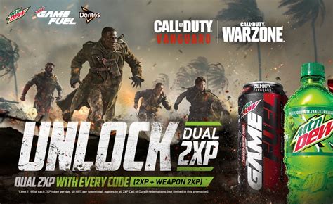 Mountain Dew and Doritos packages now have double XP codes for Call of ...