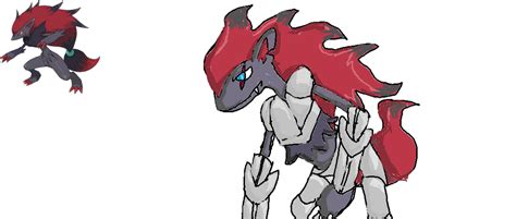 Zoroark Mega Evolution by fakemonforyou on DeviantArt