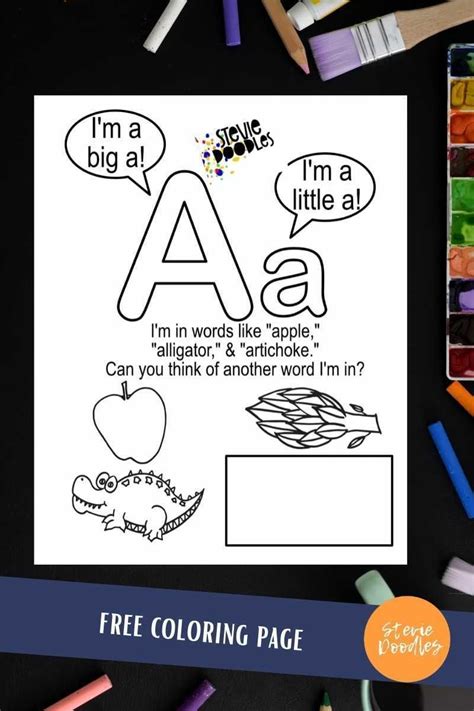Free abcs coloring pages – Artofit