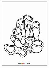 9 Printable Sea Coral Coloring Pages  Free sketch template