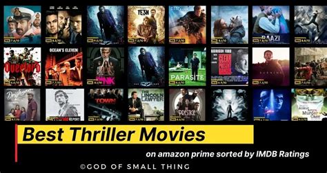 20+ Best Thriller Movies on Amazon Prime Sorted by IMDB Ratings | June 2023