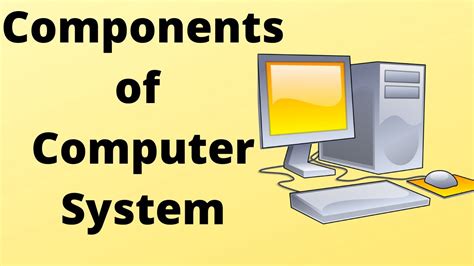 Components Of Computer System and its function- An introduction to I/O ...